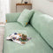 Housse de canapé sectionnelle à refroidissement naturel, motif moderne en soie glacée, Protection anti-rayures