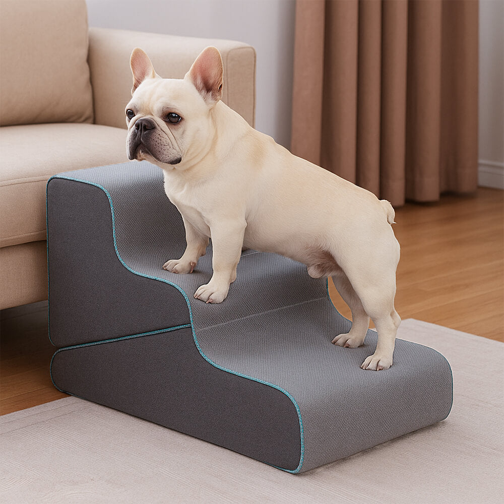 Escaleras para perros plegables 2 en 1 multifuncionales con modo de rampa
