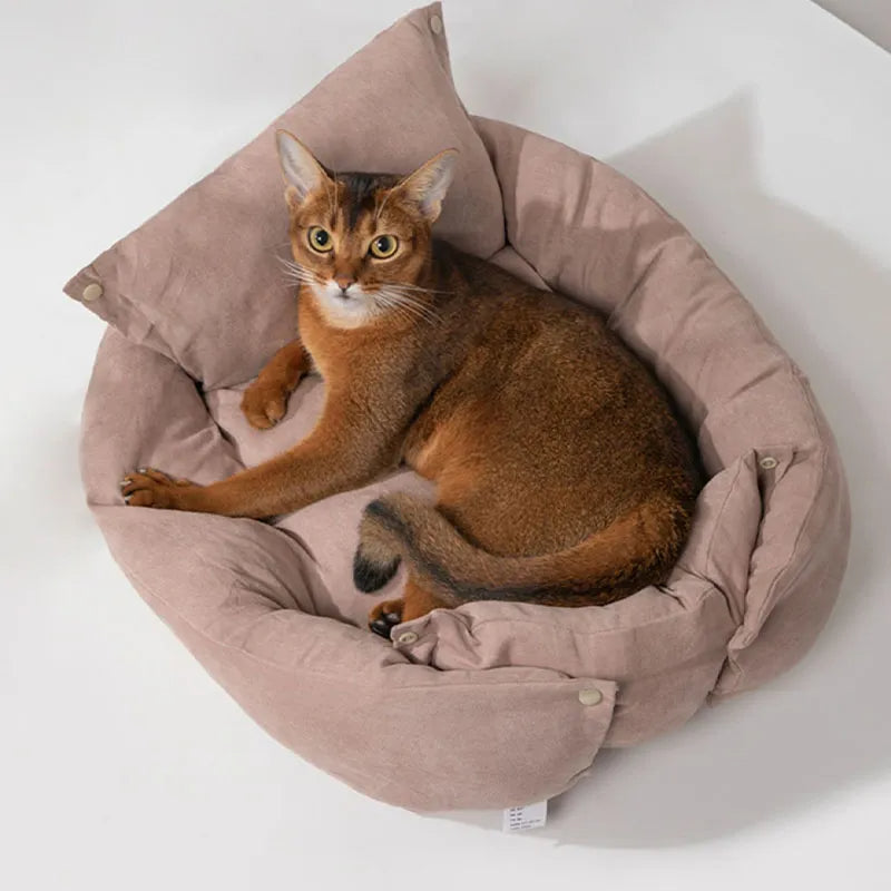 Mat de mascotas multifuncional gato de gato suave y cama para perros