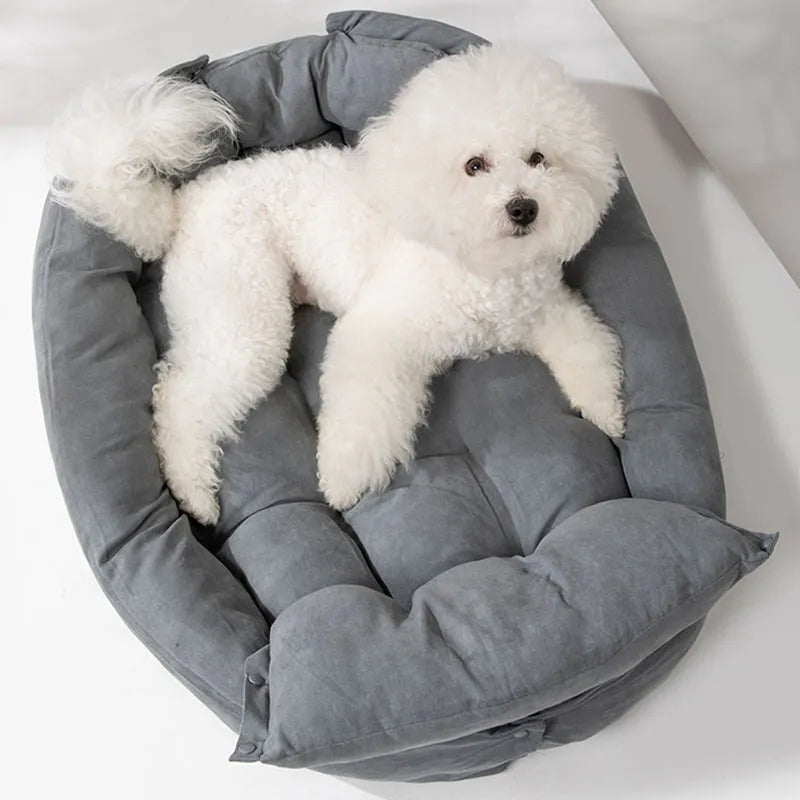 Mat de mascotas multifuncional gato de gato suave y cama para perros