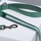 Nylon ajustable reflectante sin pulir arnés de perro y correa