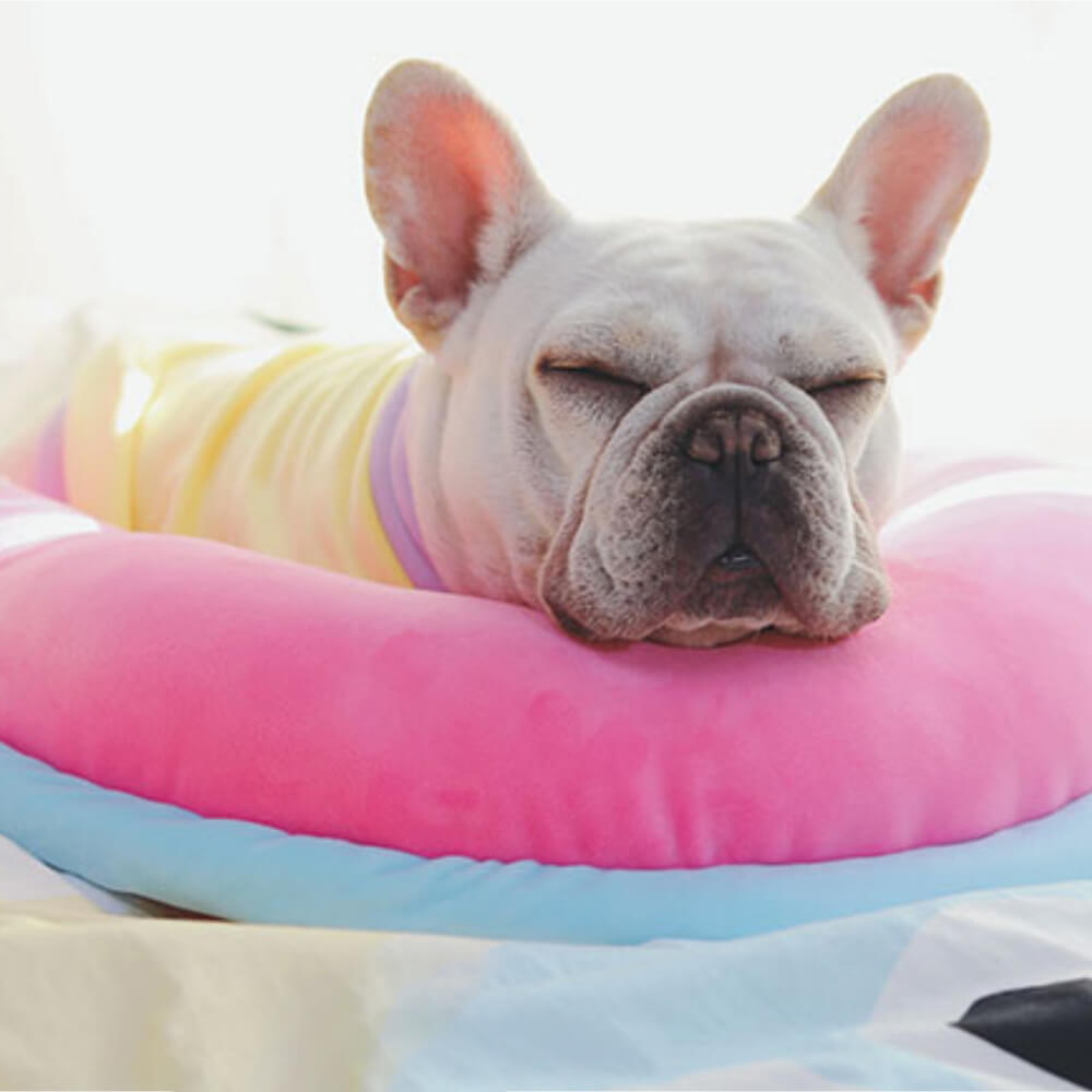 Almohada ortopédica de apoyo a la columna vertebral Almohada para dormir para perros