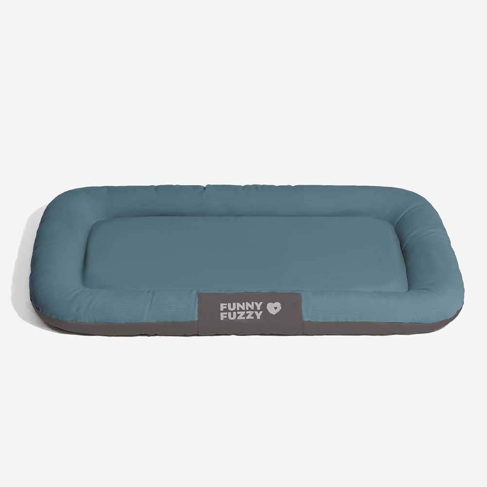 Manta ortopédica para perros resistente al agua y a los arañazos de colores bloqueados para exteriores - Trek Lounge