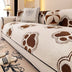 Chenille Art Corrugated Breatable No-Slip Couch Cover Coach