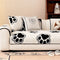 Chenille Art Corrugated Breatable No-Slip Couch Cover Coach