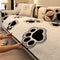 Chenille Art Corrugated Breatable No-Slip Couch Cover Coach