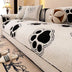 Chenille Art Corrugated Breatable No-Slip Couch Cover Coach