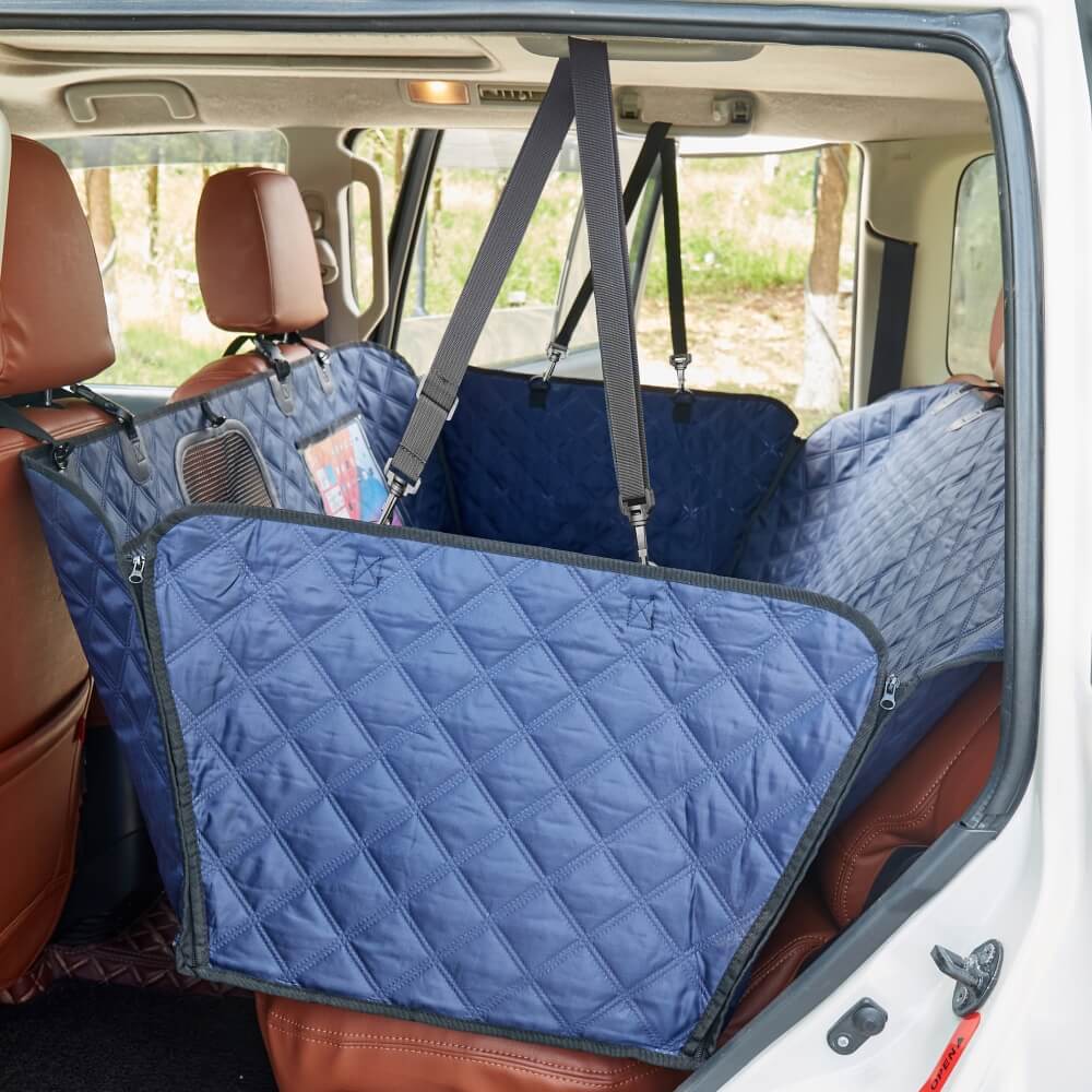 Funda para asiento de coche para perros, impermeable, resistente a la suciedad, a prueba de arañazos, para viaje de mascotas