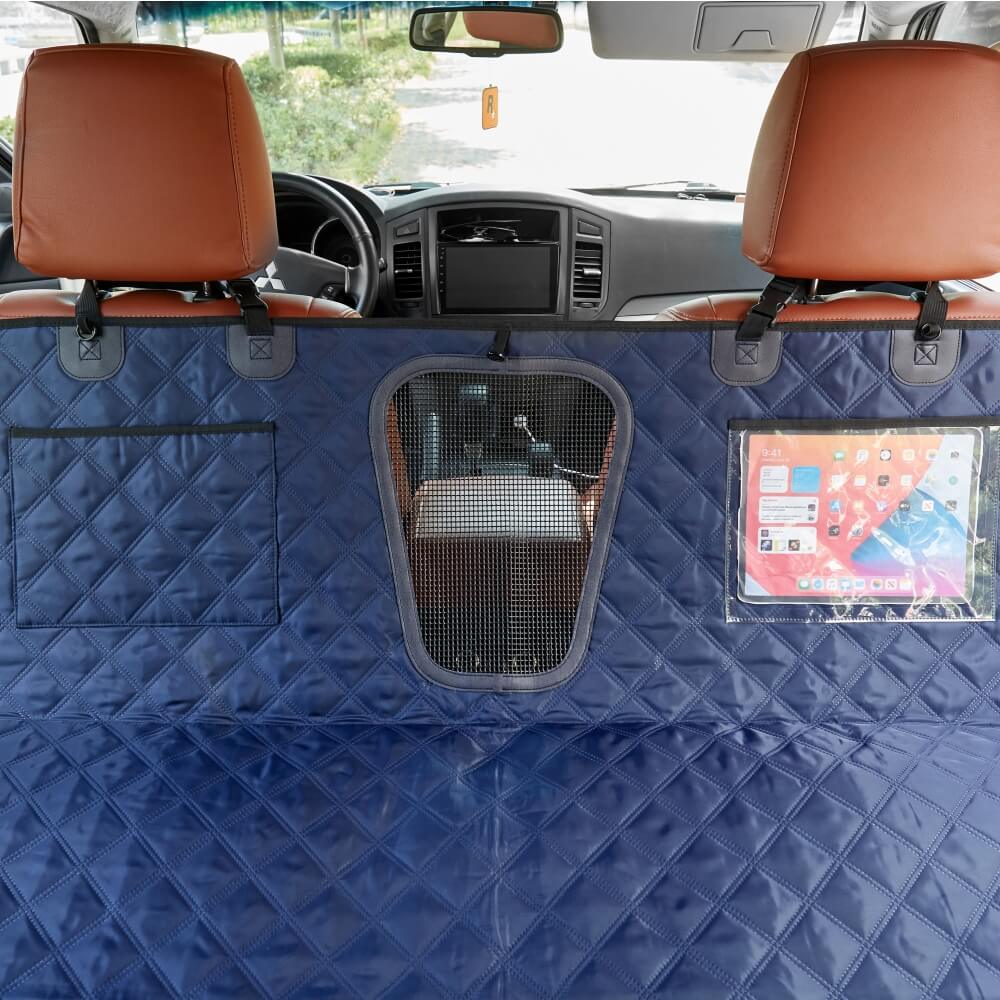 Funda para asiento de coche para perros, impermeable, resistente a la suciedad, a prueba de arañazos, para viaje de mascotas