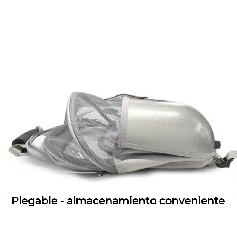 Mochila plegable portátil respirable del portador del animal doméstico del diseñador del viaje