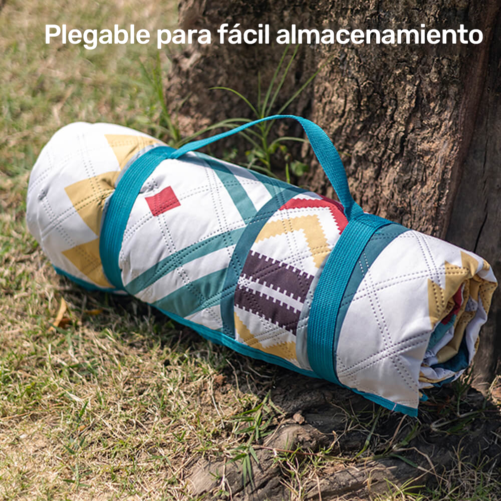 Estera de picnic plegable impermeable ultrasónica al aire libre marroquí