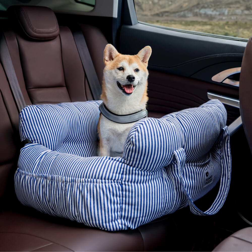 Cama Portátil para Asiento de Coche para Perros Grandes