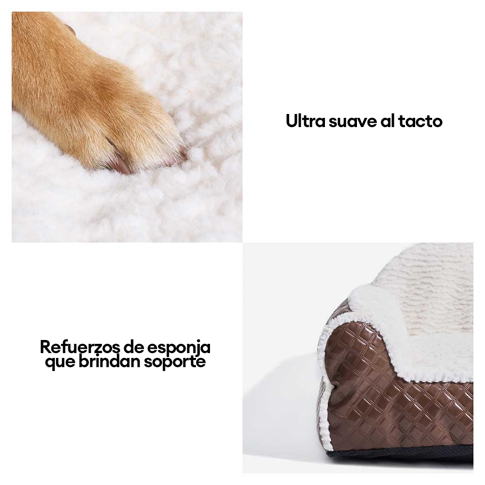 Cojín clásico y acogedor para sofá cama para perros - Couch Potato