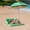 Cama de sofá de perros plegable de perros plegable impermeable de rayas - siesta soleada