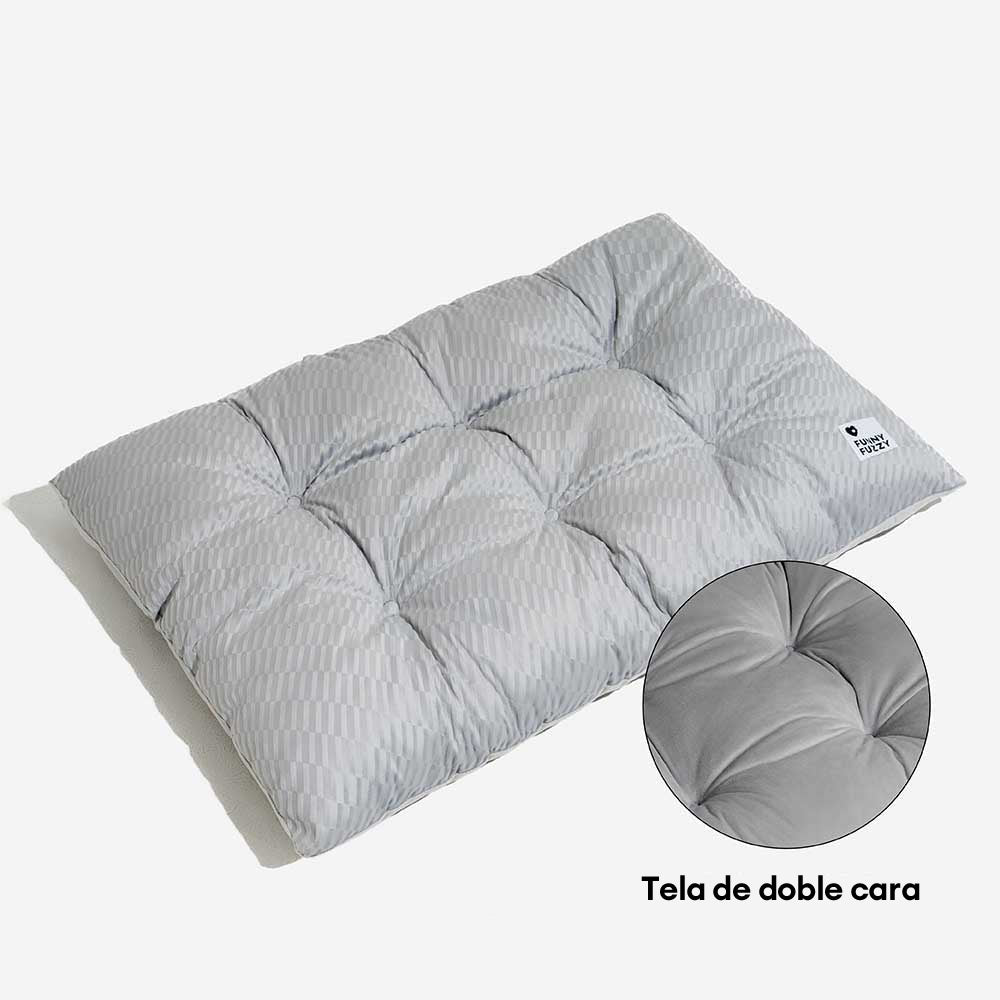 Esterilla relajante lavable de felpa de doble cara para gatos