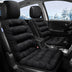 Cubierta de asiento de carro de mascotas humano de terciopelo de cristal grueso