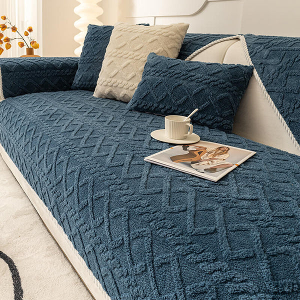 Cubierta del sofá de decoración de sofá suave de la protección del sofá suave