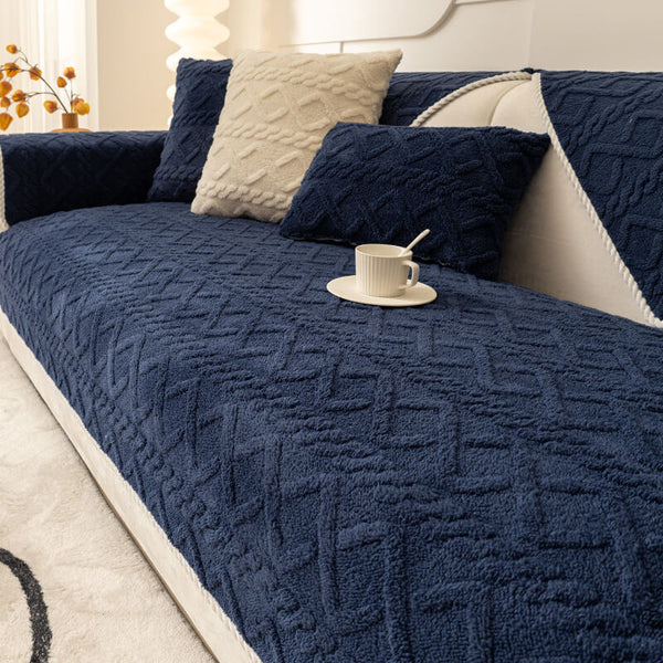 Cubierta del sofá de decoración de sofá suave de la protección del sofá suave