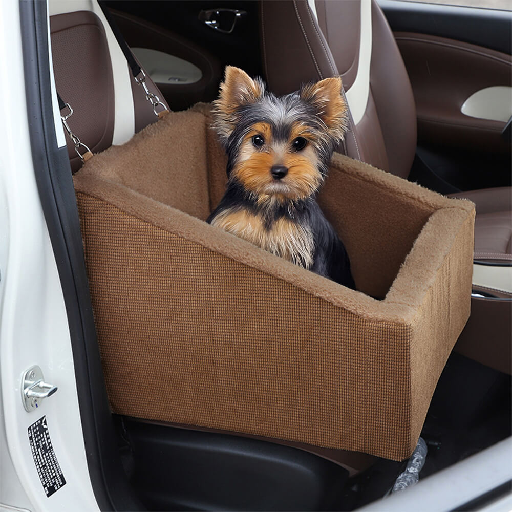 Asiento de coche elevado para perros Travel Booster Comfort