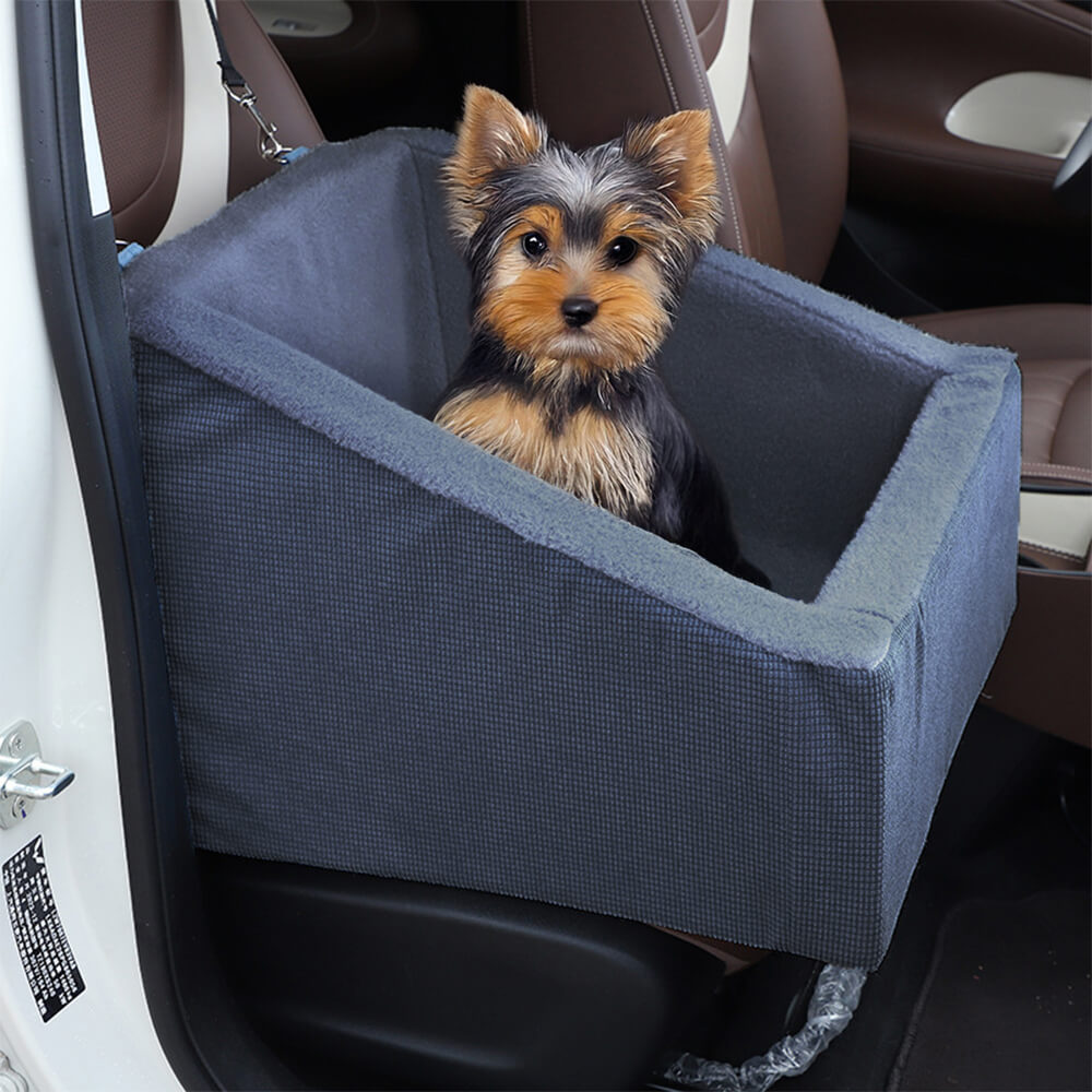 Asiento de coche elevado para perros Travel Booster Comfort