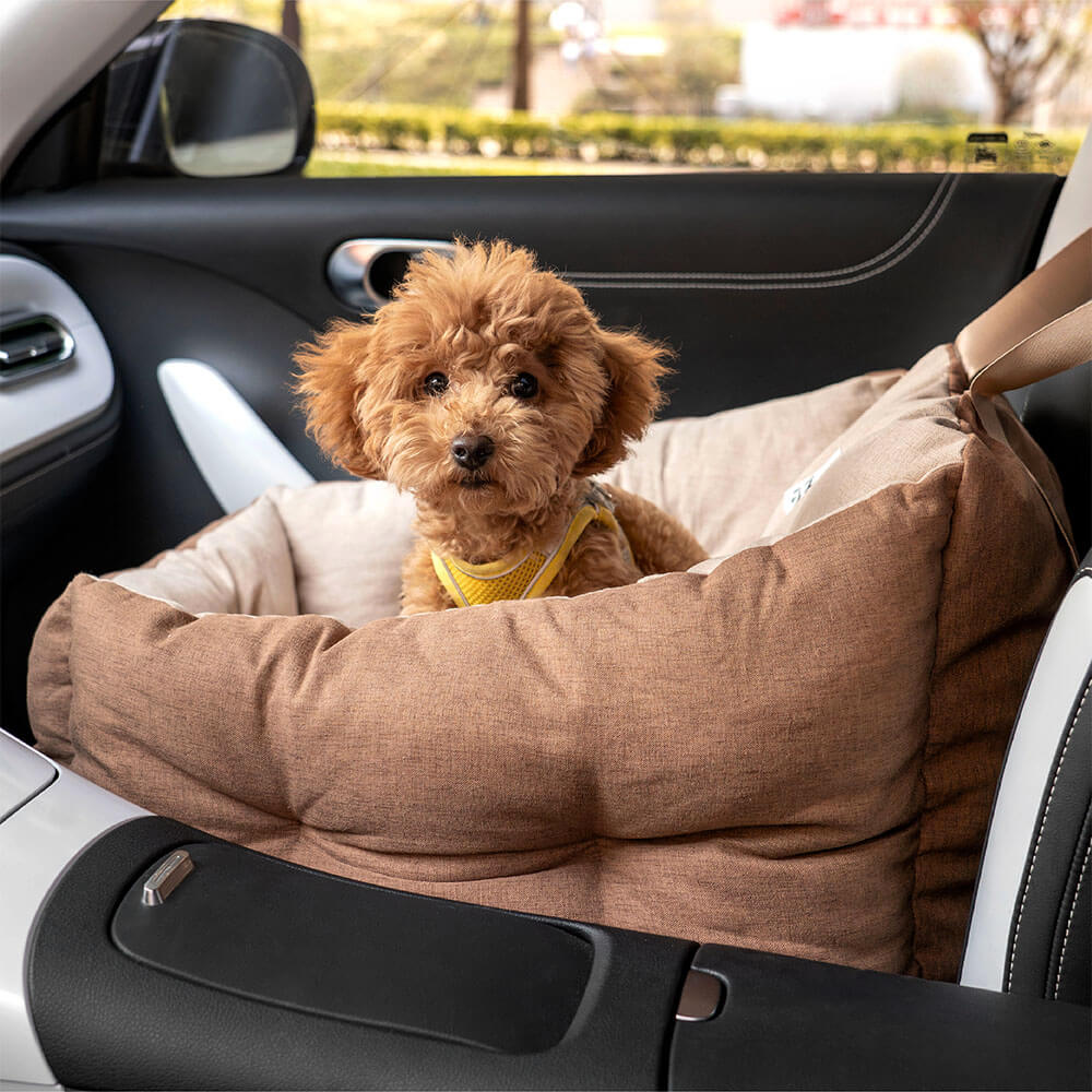 Protector de Viaje para Mascotas Impermeable y Elevado Cama de Coche para Perros Engrosada