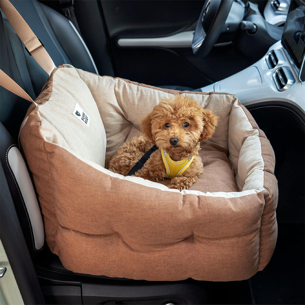 Protector de Viaje para Mascotas Impermeable y Elevado Cama de Coche para Perros Engrosada