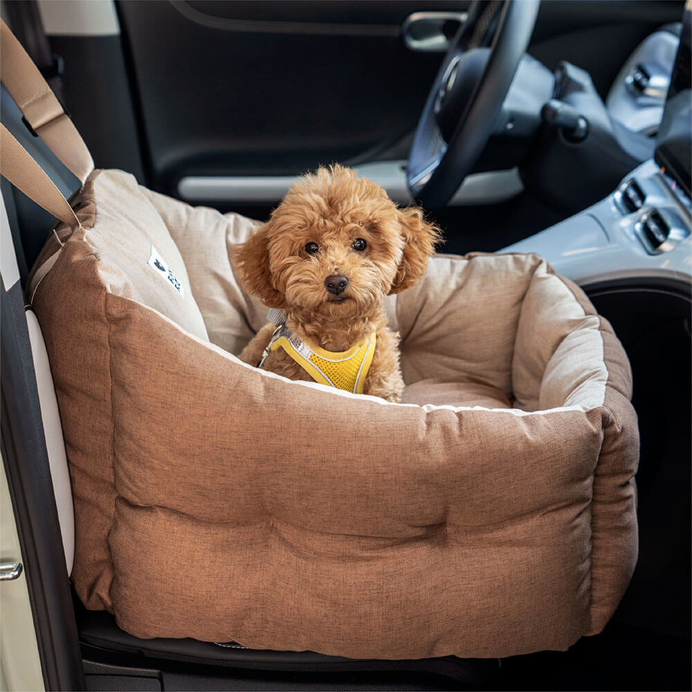 Protector de Viaje para Mascotas Impermeable y Elevado Cama de Coche para Perros Engrosada