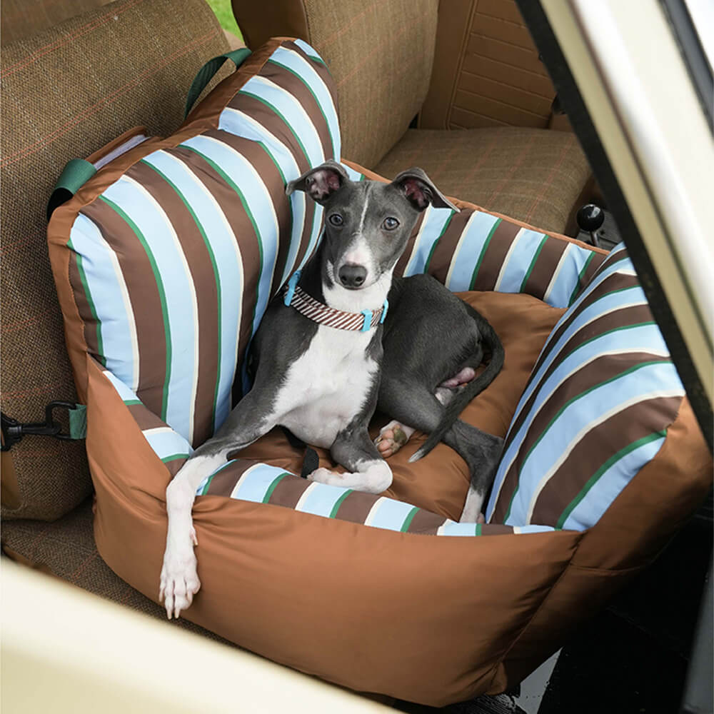 Cojín de asiento para perro en el coche, multifuncional, impermeable y de vibrante estilo