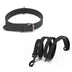 Set de correa para perros de cuello de cuello suave de cuero suave de cuero suave