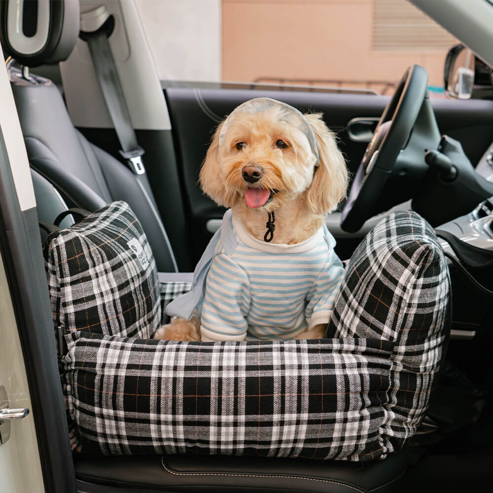 Cama de seguridad para el asiento del coche del perro