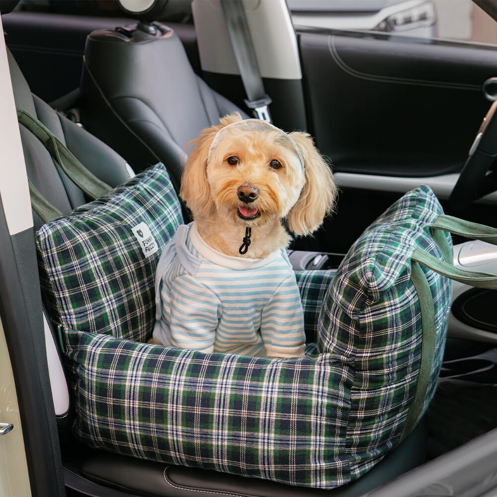 Cama de seguridad para el asiento del coche del perro