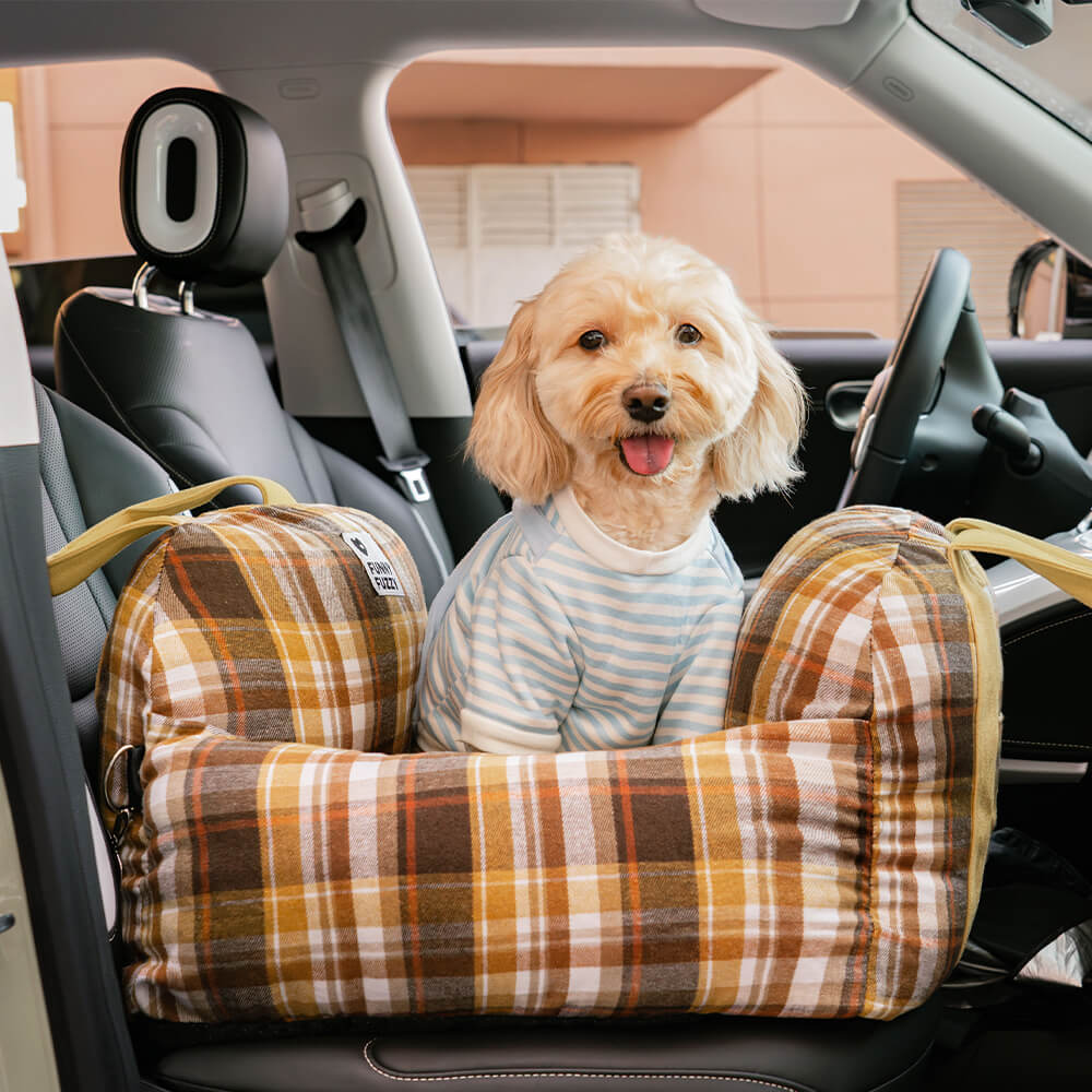 Cama de seguridad para el asiento del coche del perro