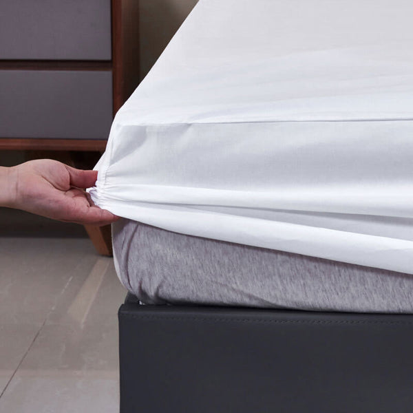 Juego de láminas ajustadas en la piel impermeable