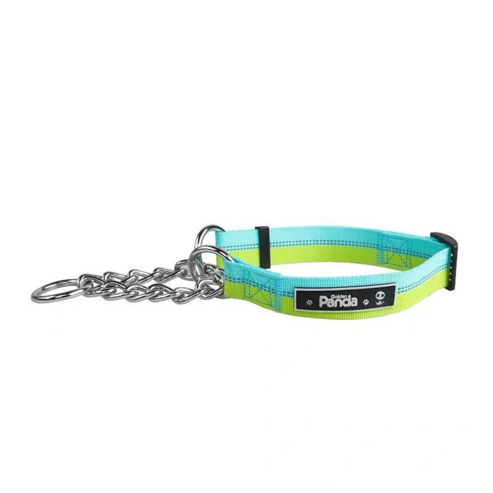 Collar de correa para perros de colores: nailon de alta resistencia