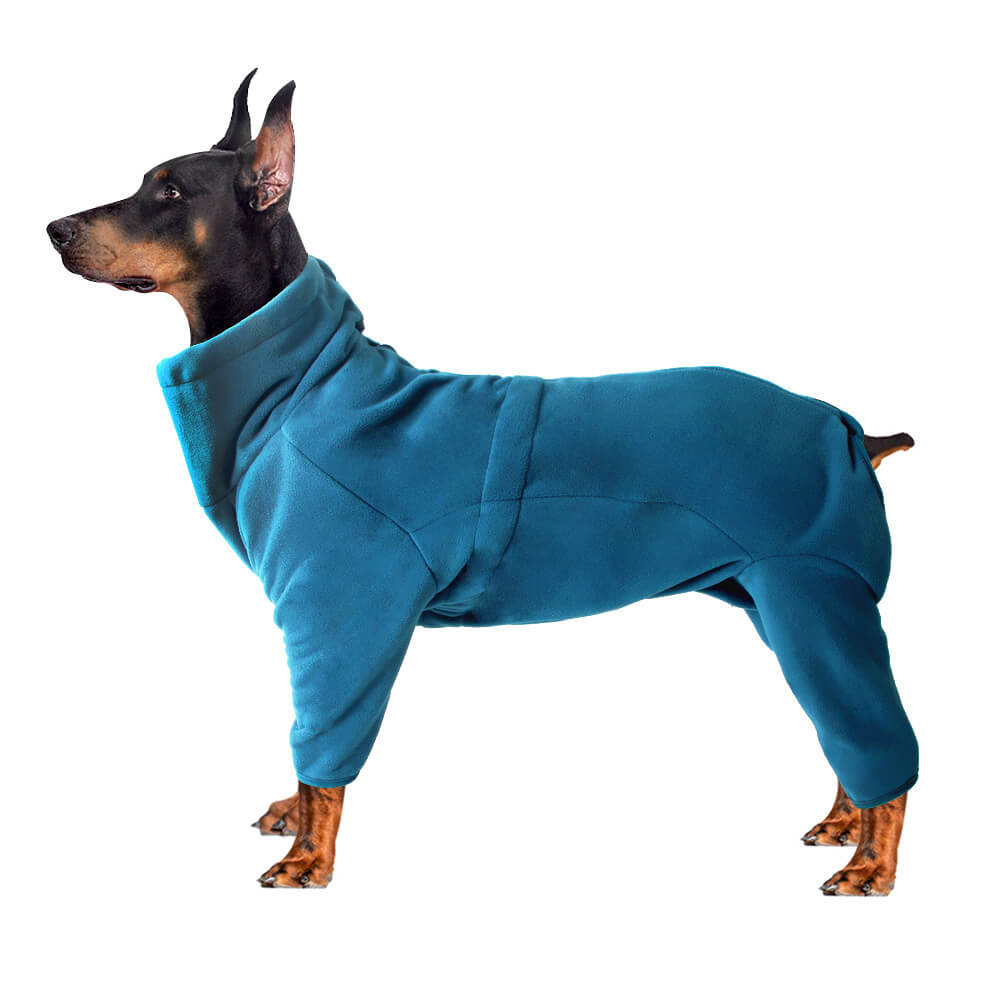 Traje polar para perros: cálido y acogedor para todo el cuerpo en climas fríos