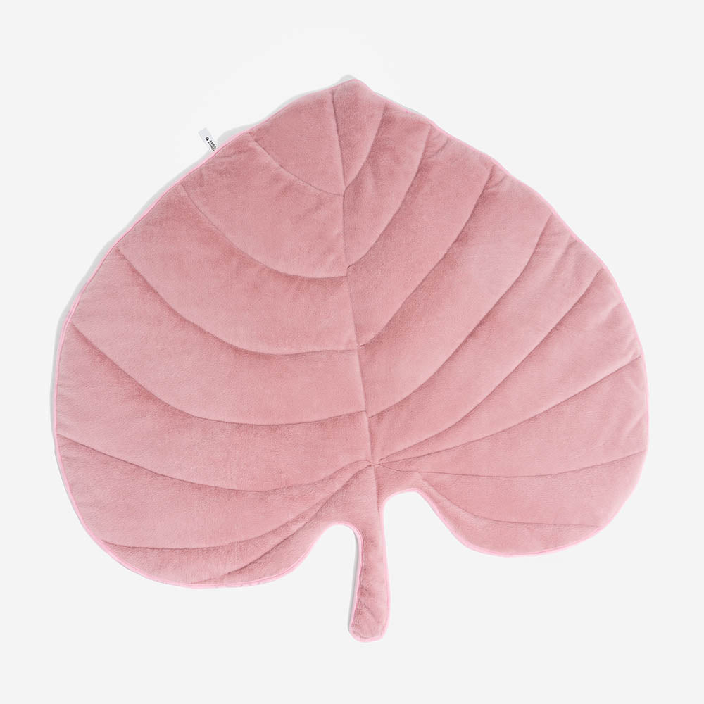 Alfombrilla lavable para perros con forma de hoja de peluche - The Leaf Collector