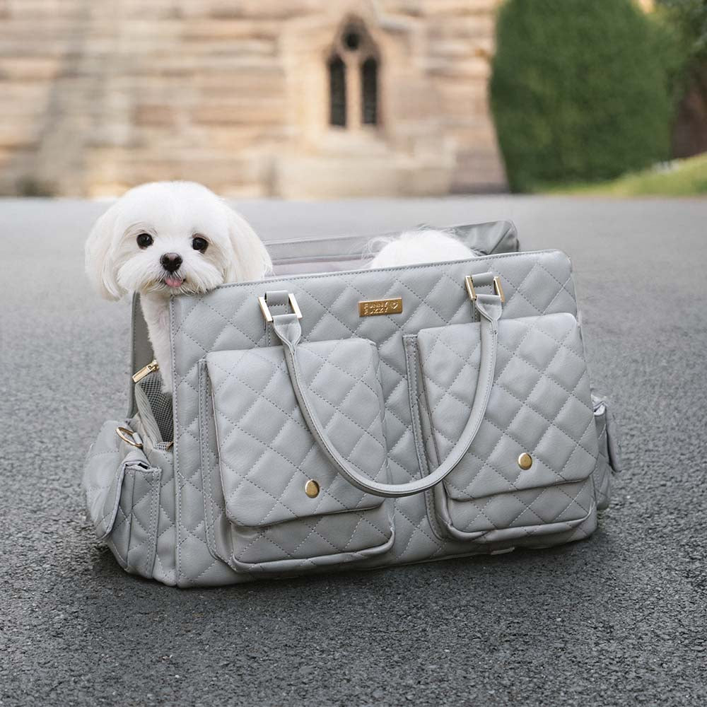 Bolsa de viaje grande, elegante, multifuncional y compartida para humanos y perros - Wandering Tail