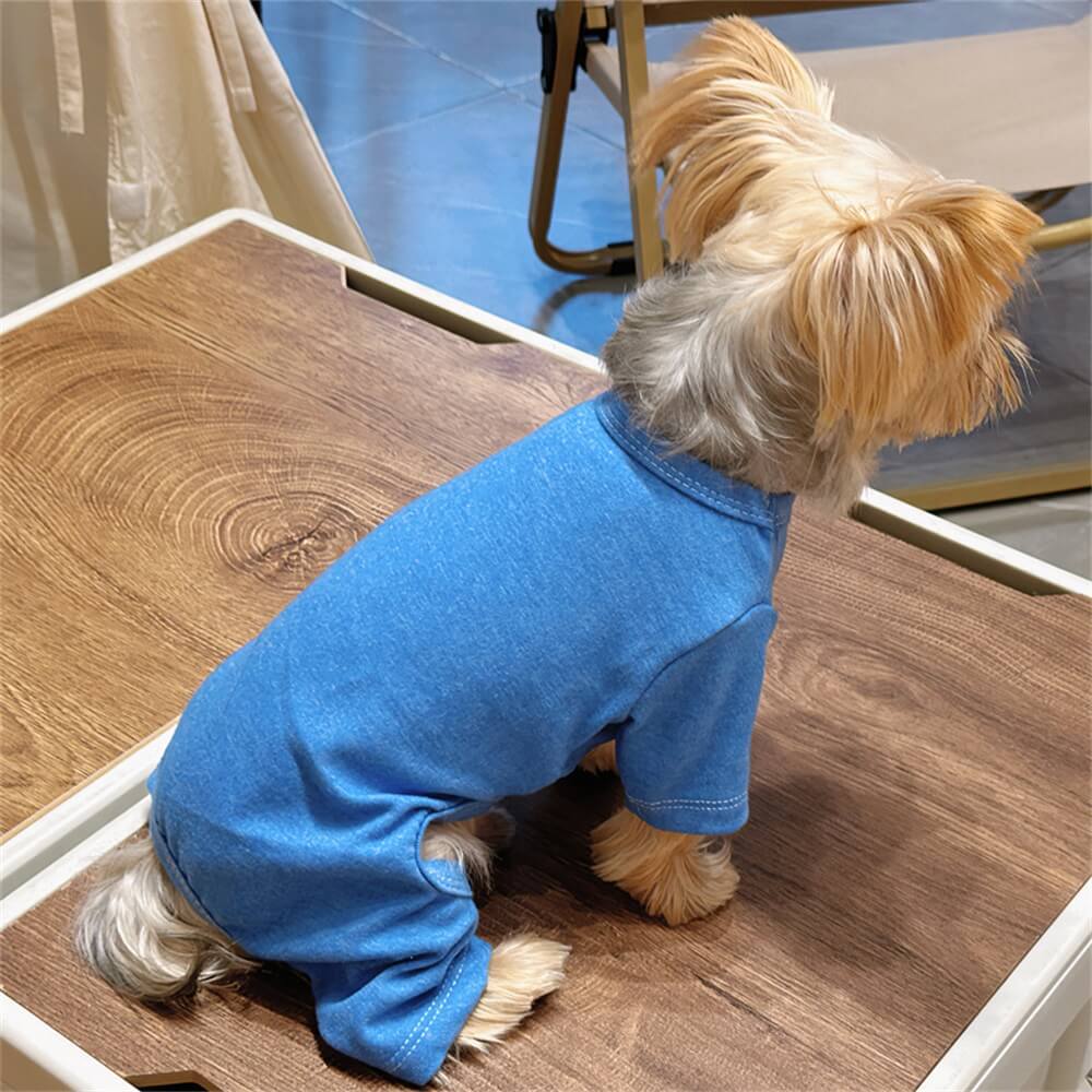 Pijamas acogedores para perros: ropa de dormir suave y cómoda para todo el cuerpo de tu mascota