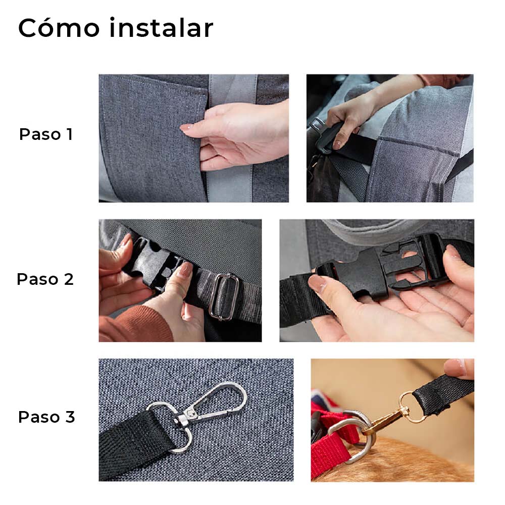 Cama para Silla de Coche de Perro - Primera Clase