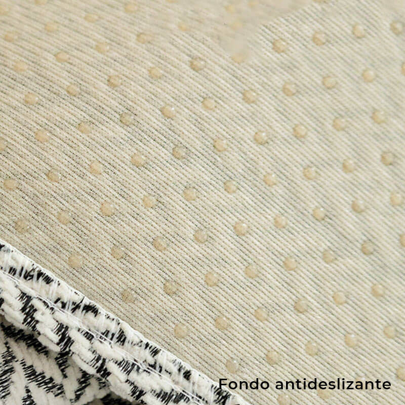 Color Sólido Chenille Anti-arañazos Herringbone Funda de Sofá