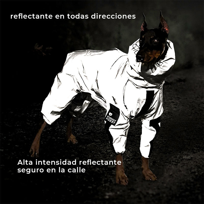 Impermeable Reflectante para Perros para Todo Clima