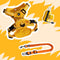Amarillo & Azul - Kit para caminar &quot;Be Seen&quot; - 3 piezas
