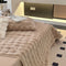 Deluxe Faux Rabbit Fur Anti-Slip Instited Sheet Matchel
