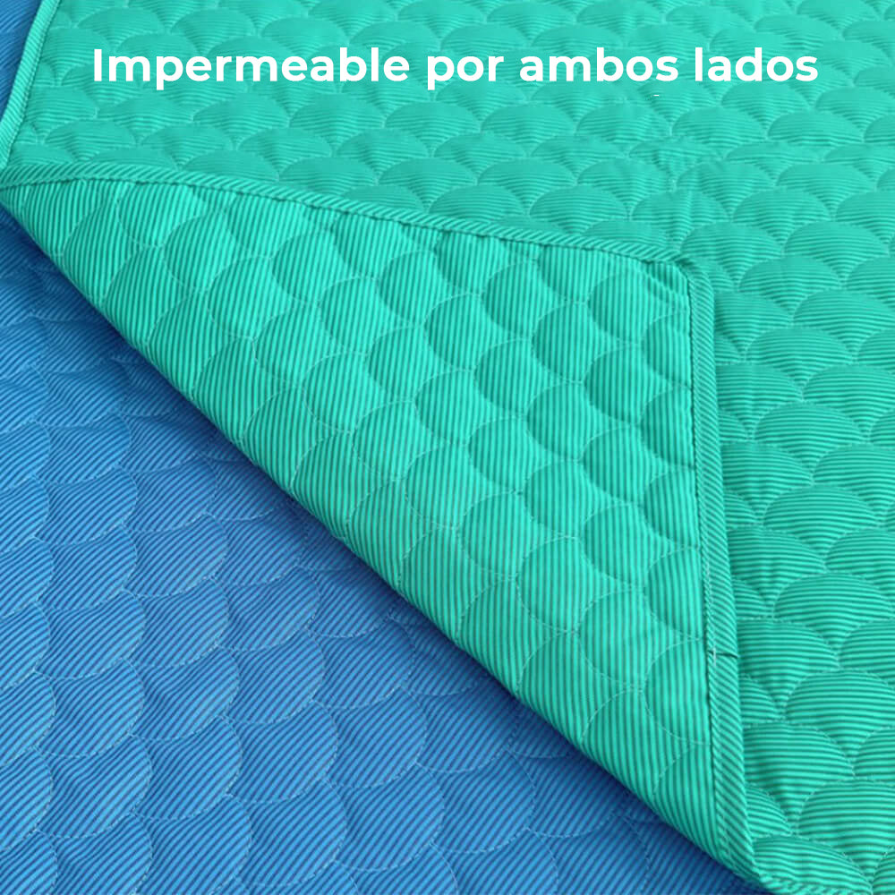 Manta de enfriamiento para mascotas impermeable de doble cara