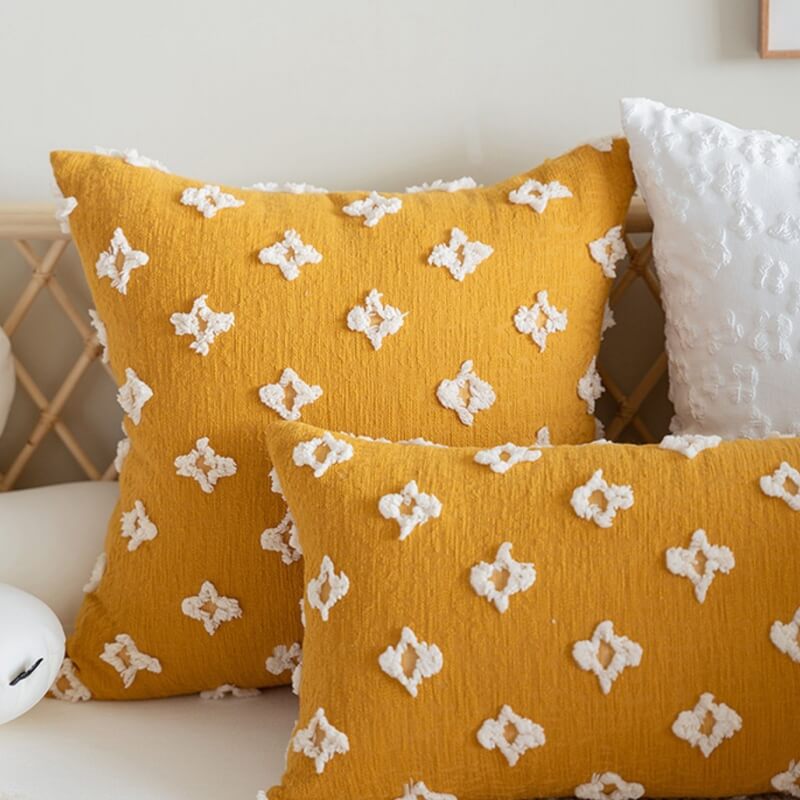 Almohada de almohada de sofá almohada de margarita