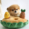 Ensemble de jouets puzzle interactif pour chien à tirer et renifler à la patate douce