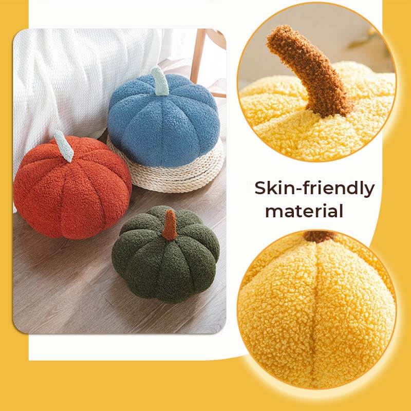 Almohada de sofá de almohada de calabaza de teddy