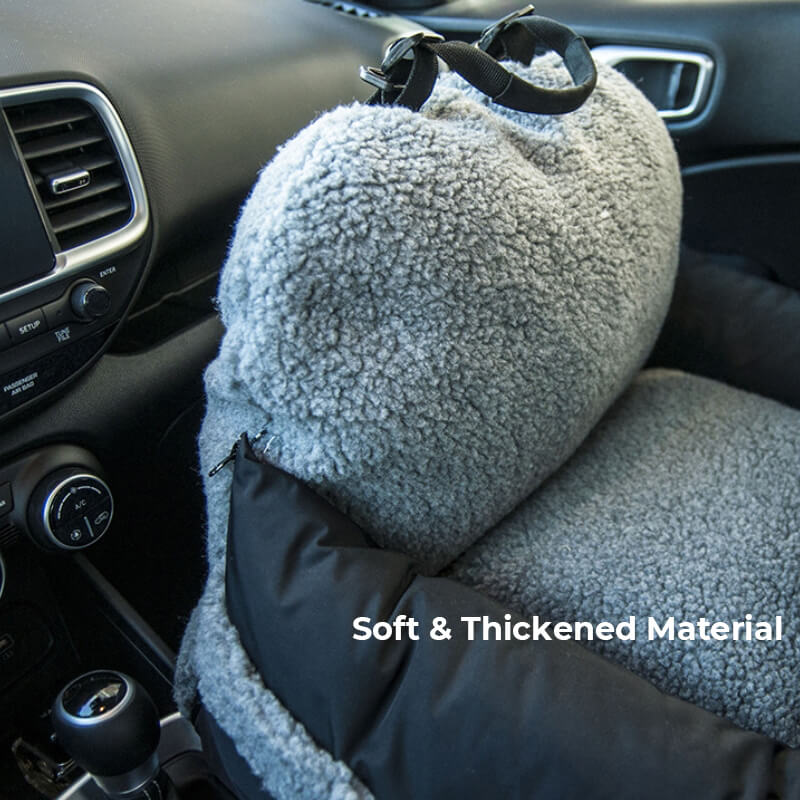 Travel Safety Pup Protector Large Dog Car Seat Bed
