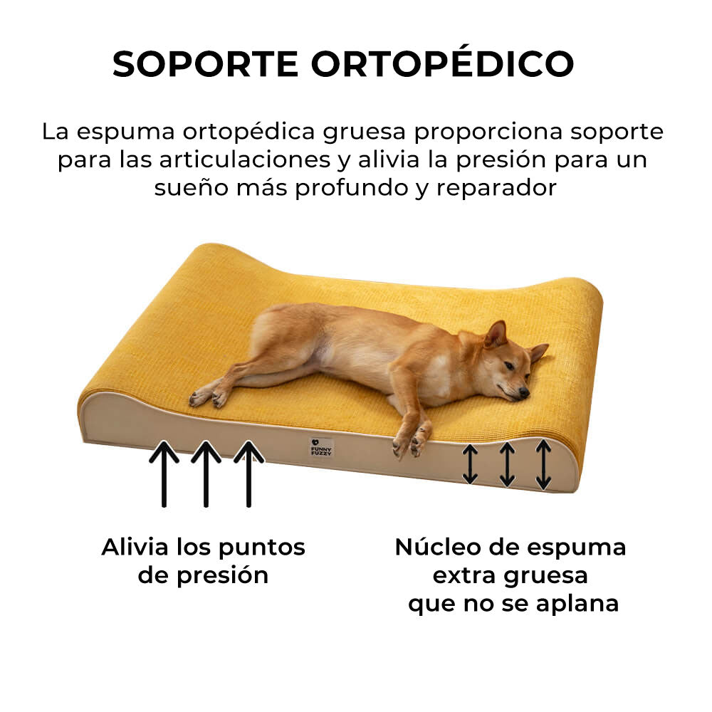 Lujosa cama ortopédica para perros Nobility Lounge Chair