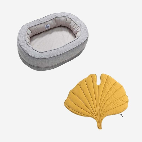Manta para perros de forma de hoja con cama para perros de donas regalos de perro de lujo